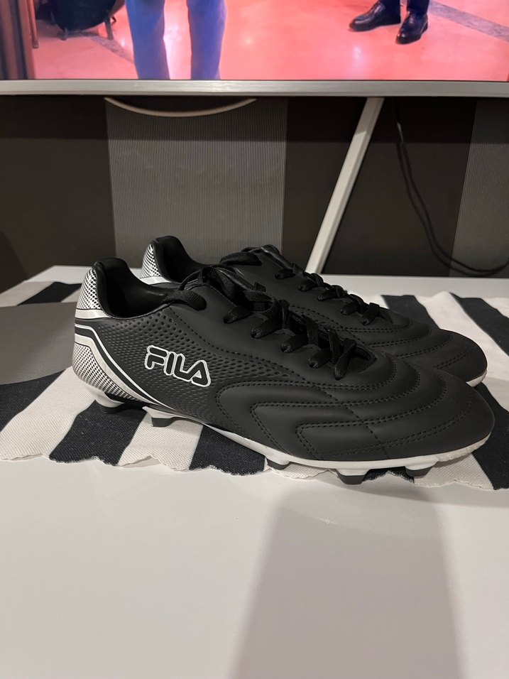 FILA Siyah Gri Erkek Futbol Kramponu - Görsel 5