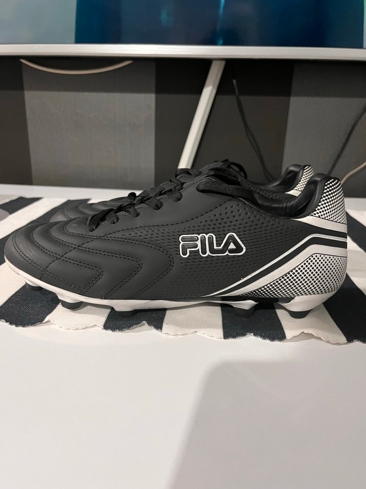 FILA Siyah Gri Erkek Futbol Kramponu - Görsel 2