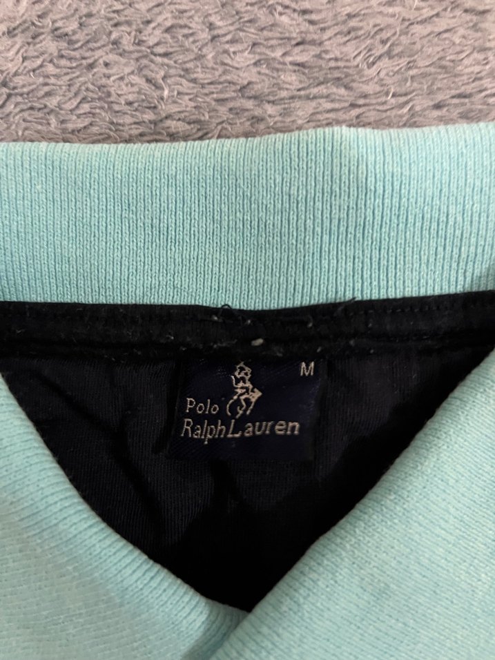 Turkuaz Düğmeli Kısa Kollu Erkek Polo Tişört - Görsel 3