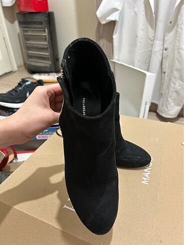 Pull and Bear Siyah bootie