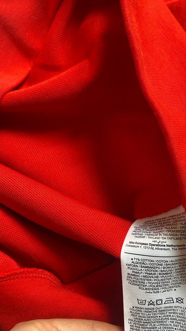 Nike Kırmızı unisex Sweatshirt - Görsel 4