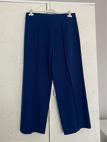 İndigo pantolon tunik takım - Görsel 3