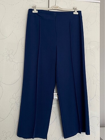 İndigo pantolon tunik takım - Görsel 4