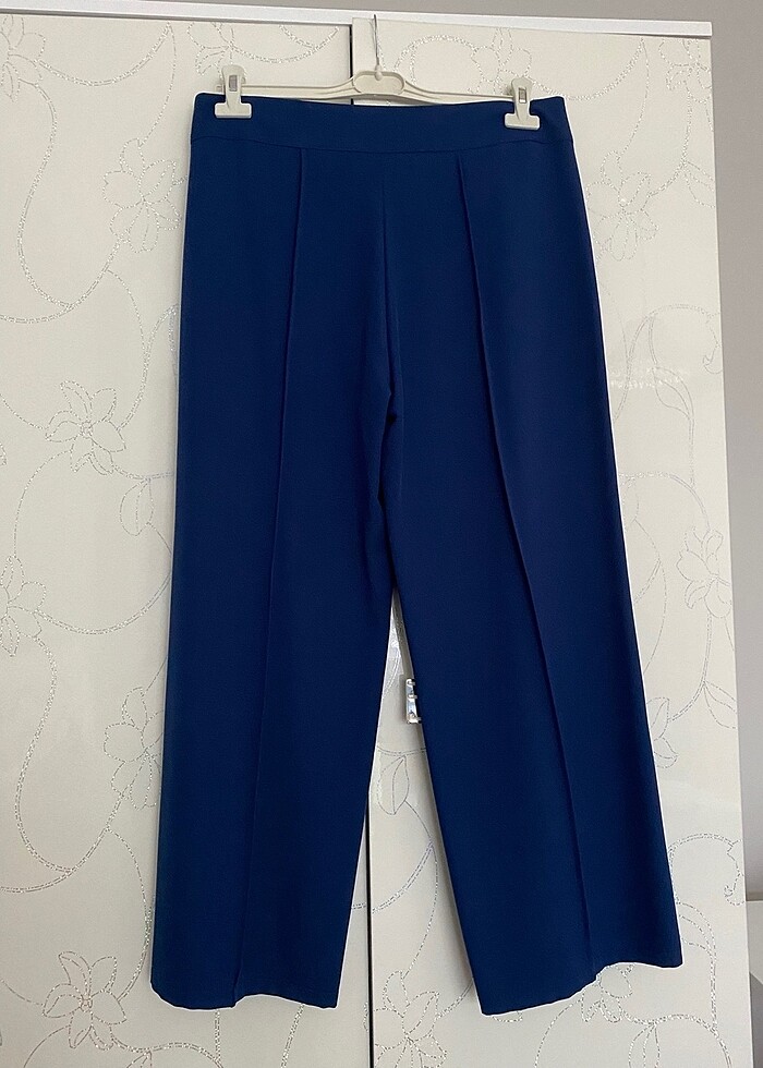 İndigo pantolon tunik takım - Görsel 3