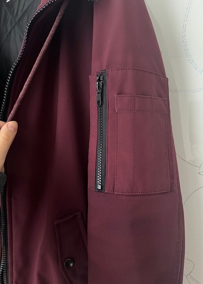 Bershka bomber ceket - Görsel 4
