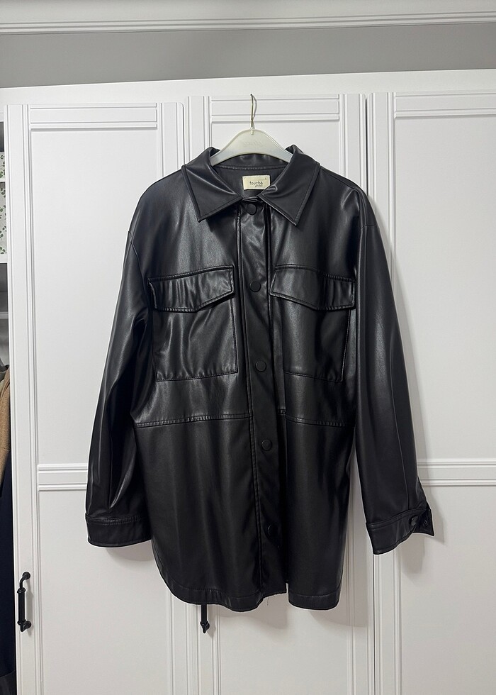 Deri ceket /gömlek - Görsel 2