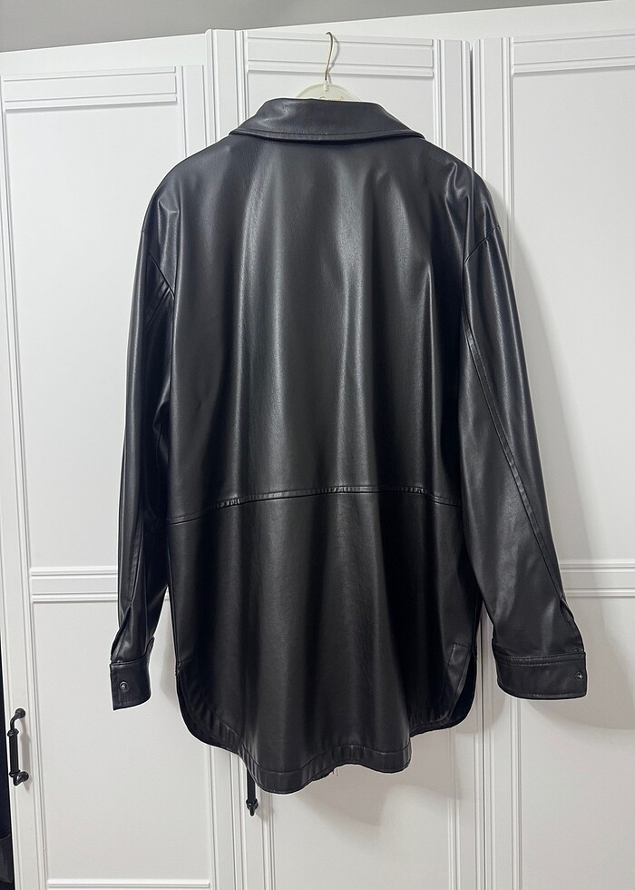 Deri ceket /gömlek - Görsel 3