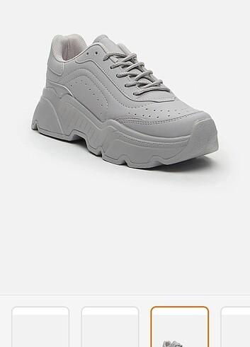 39 Beden gri Renk Gri sneaker
