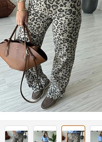 40 Beden çeşitli Renk Leopar pant
