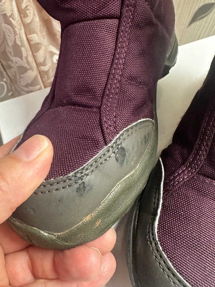 Mor Kız Çocukları İçin Cırt Cırtlı Bot - Görsel 3