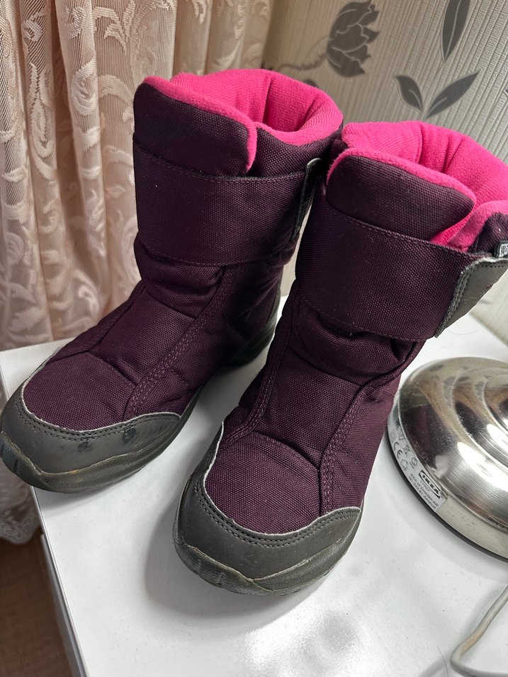 Mor Kız Çocukları İçin Cırt Cırtlı Bot - Görsel 2