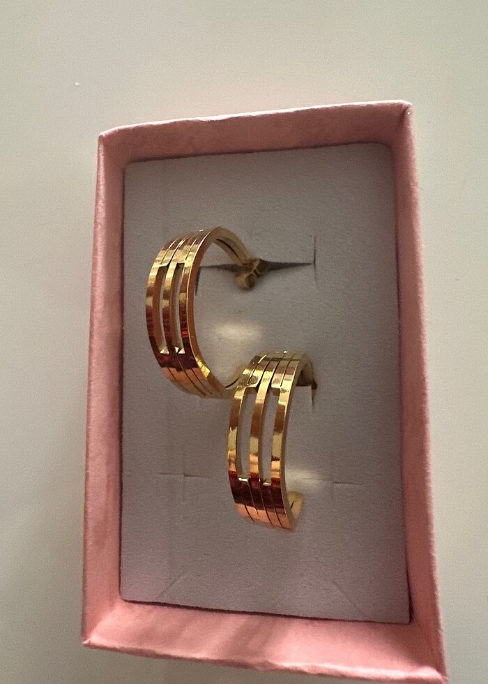 Çelik küpe - Görsel 2