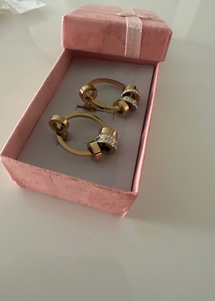 Çelik küpe - Görsel 2