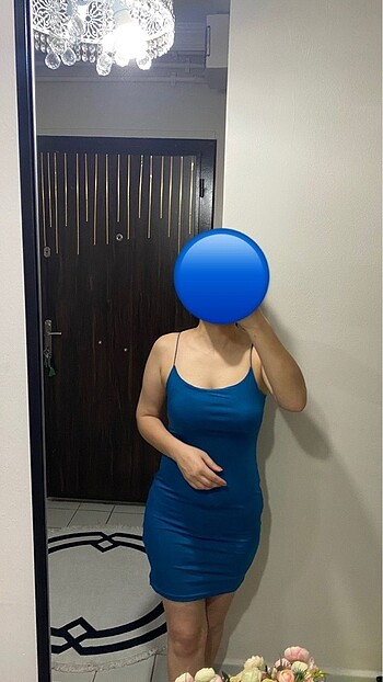 Zara İp askılı elbise