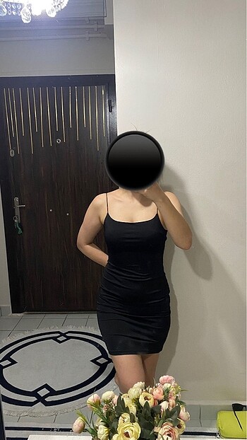 Zara İp askılı elbise