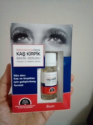 Kaş kirpik Bakım Serumu