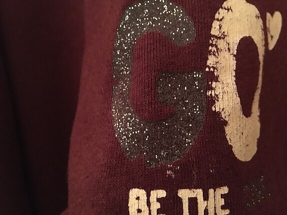 8 Yaş Beden bordo Renk Zara sweat