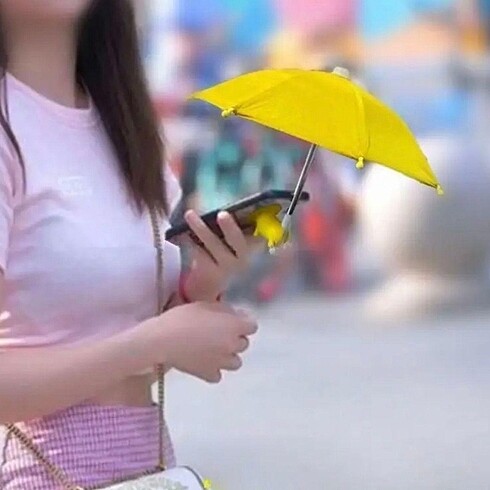 Telefon Şemsiyesi ve Tutucu