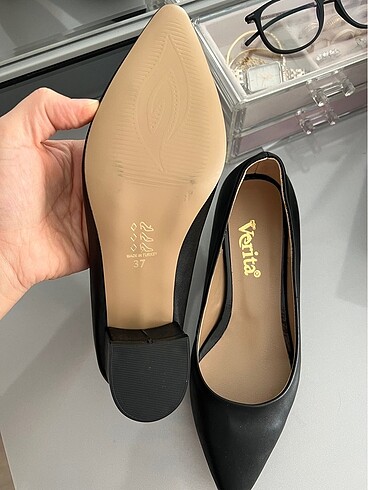 Zara Siyah Topuklu ayakkabı