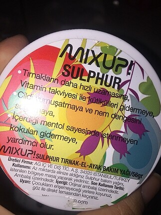 MIXUP SULPHUR