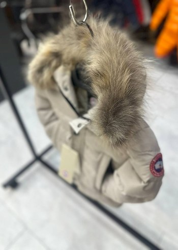 Kürk Detaylı Gri Erkek Çocuk Mont - Görsel 2