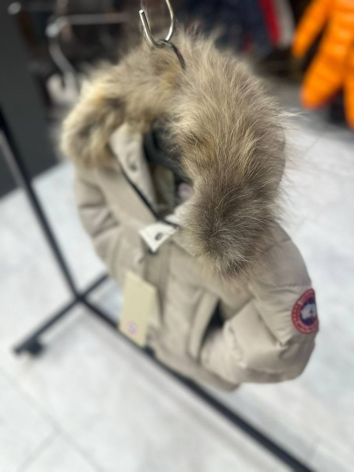 Kürk Detaylı Gri Erkek Çocuk Mont - Görsel 2