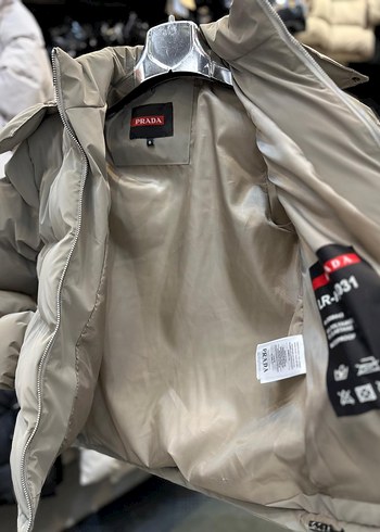 Düğmeli Gri  Sokak Stili Mont - Görsel 2