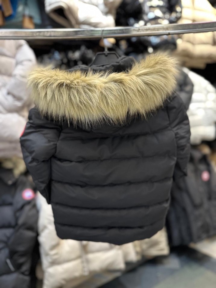 Kürklü Kapüşonlu Erkek Çocuk Mont - Görsel 3