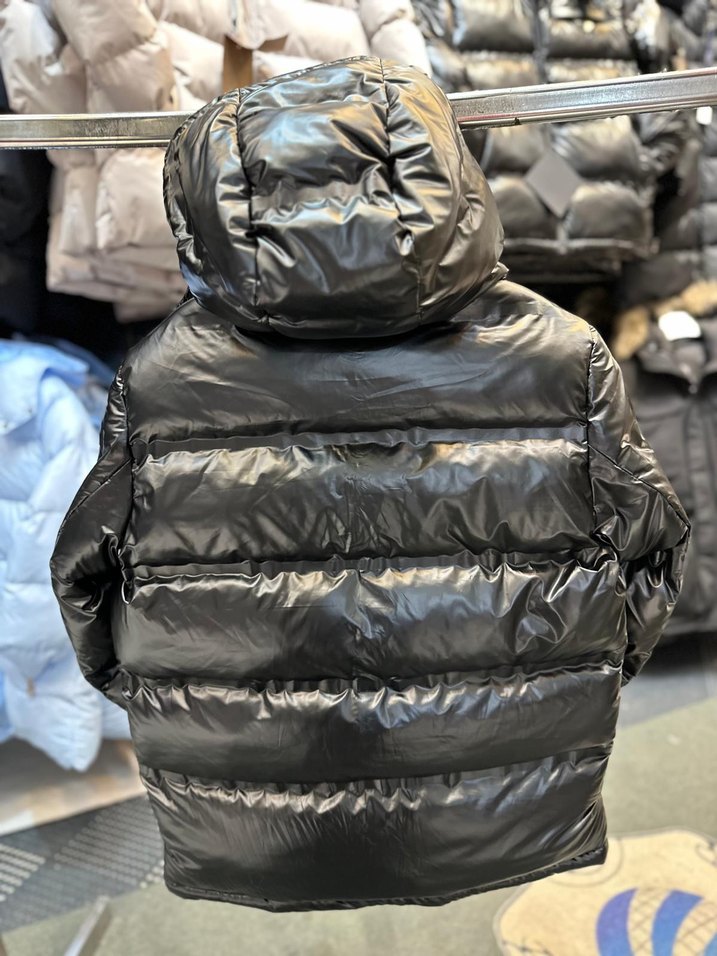 Siyah Deri Fermuarlı Erkek Mont - Görsel 4