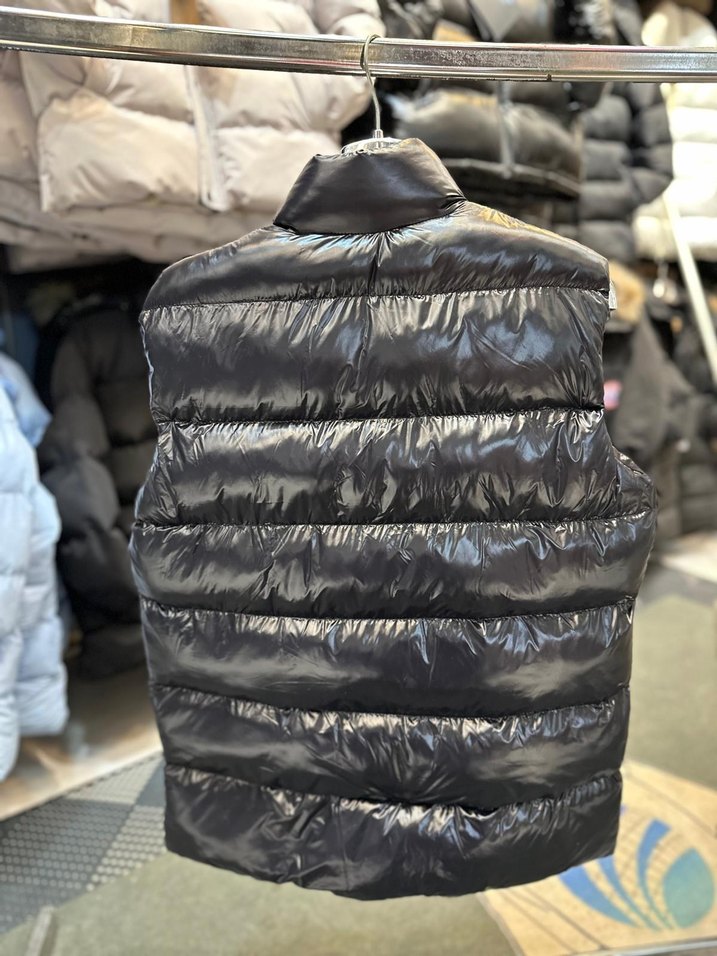 Siyah Fermuarlı Kısa Erkek Yelek - Görsel 2