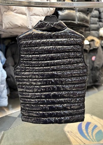 Siyah Mini Fermuarlı Erkek Yelek - Görsel 2