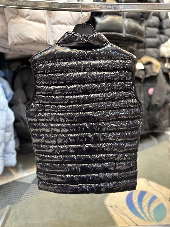 Siyah Mini Fermuarlı Erkek Yelek - Görsel 2