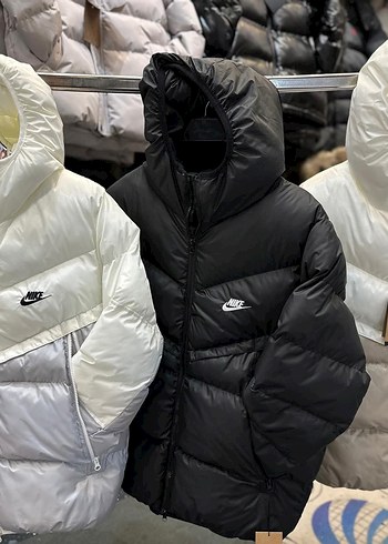 Nike Beyaz Şişme Erkek Mont - Görsel 5