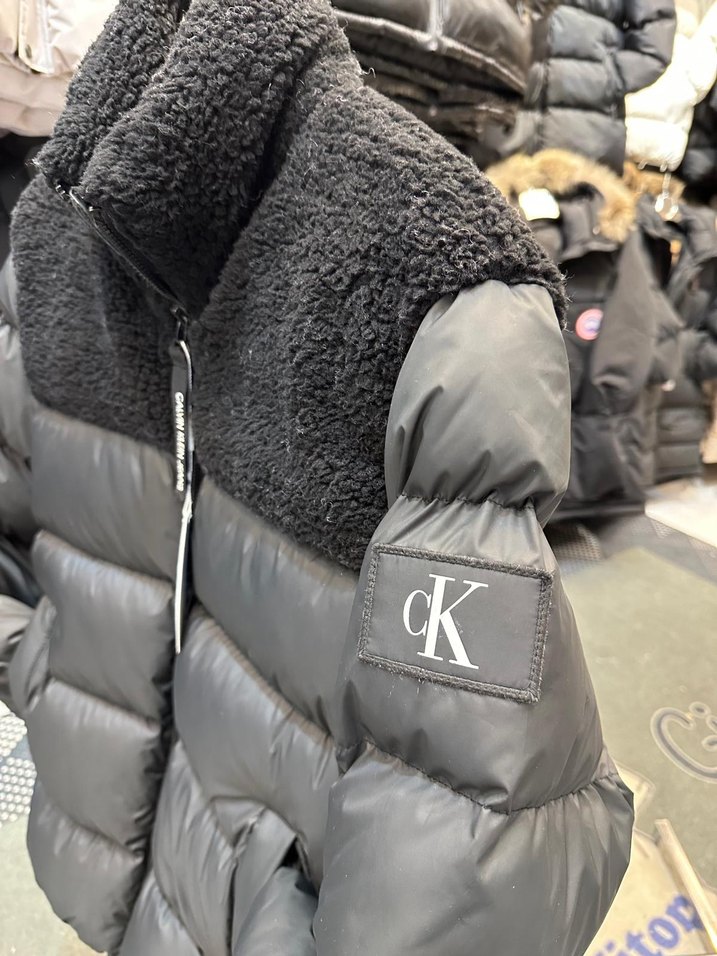 Gri Yüksek Yakalı Erkek Mont - Görsel 2