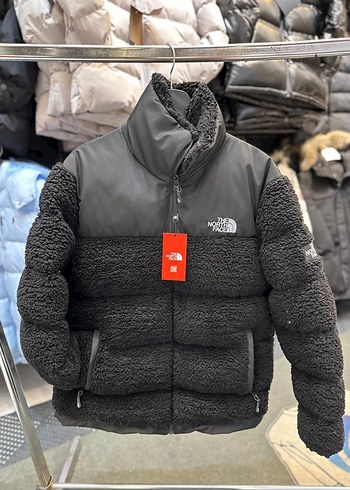 Beyaz Fermuarlı Kürklü Erkek Mont - Görsel 4