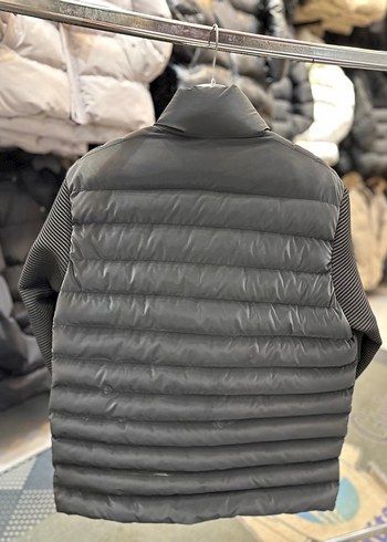 Gri Erkek Mini Mont Fermuarlı Street Wear - Görsel 2