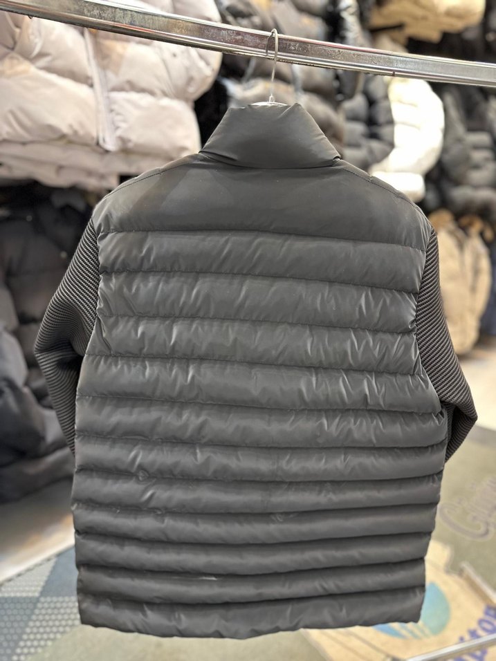 Gri Erkek Mini Mont Fermuarlı Street Wear - Görsel 2