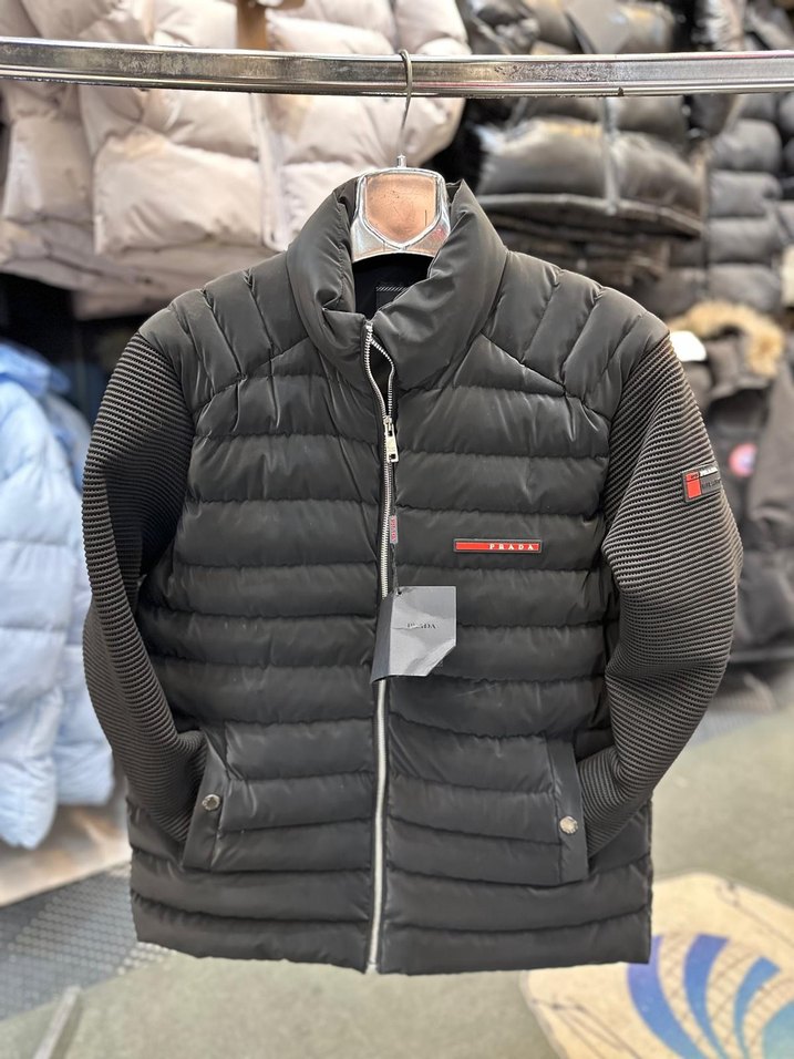 Gri Erkek Mini Mont Fermuarlı Street Wear - Görsel 3