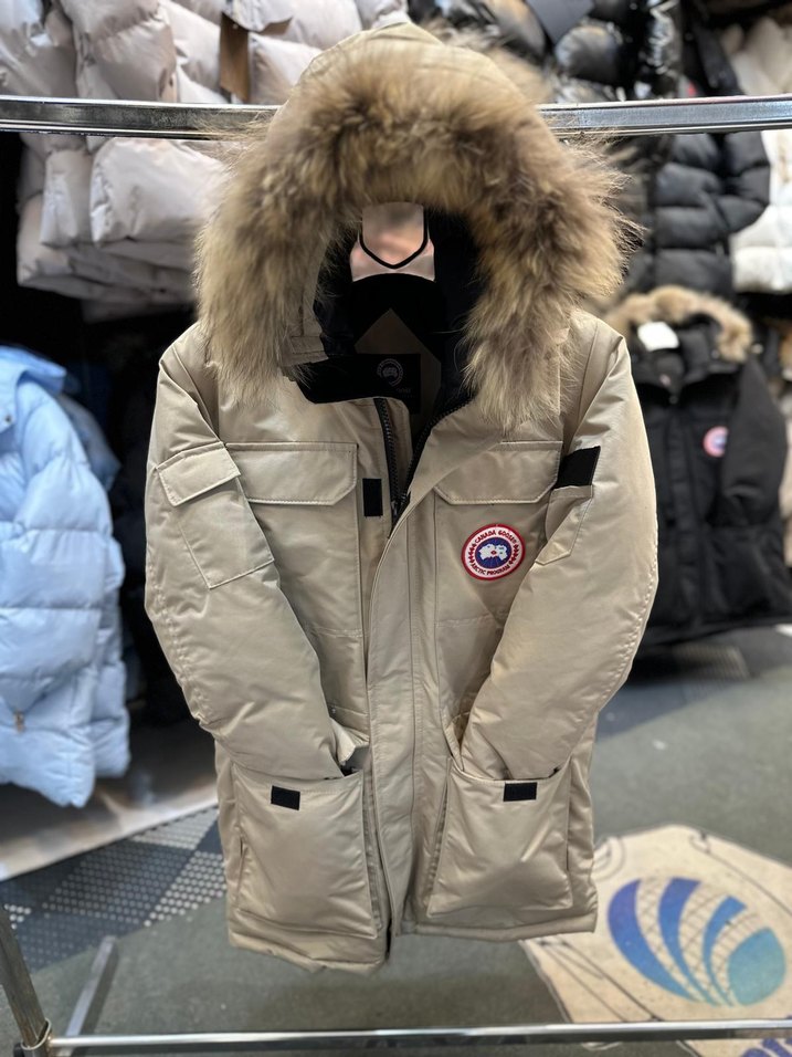 Siyah Kürklü Erkek Uzun Mont - Görsel 3