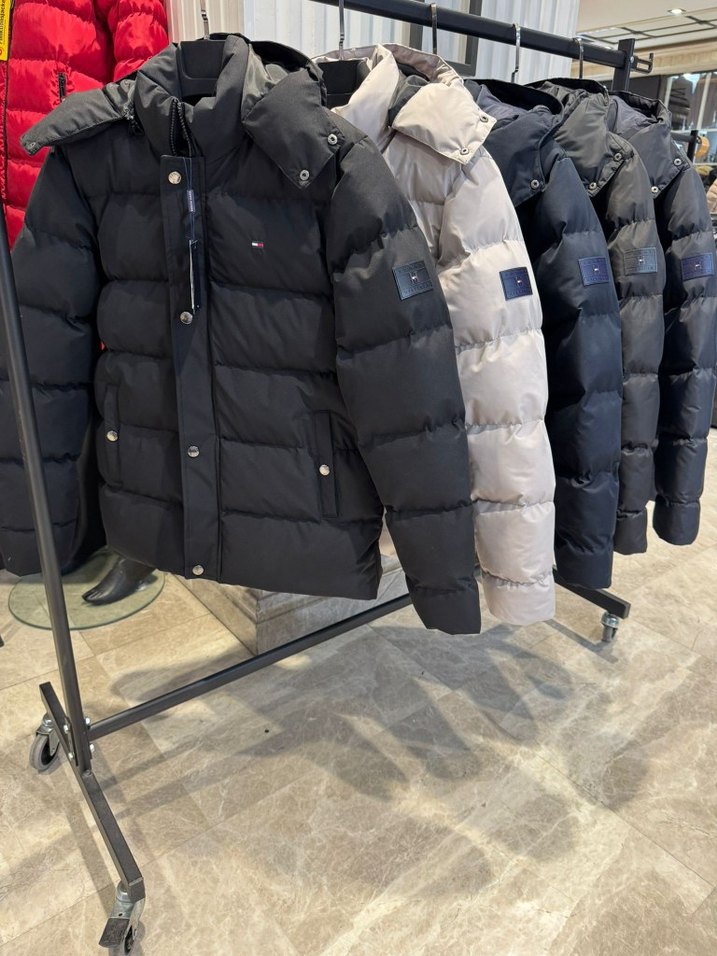 Düğmeli Beyaz Erkek Street Wear Mont - Görsel 2