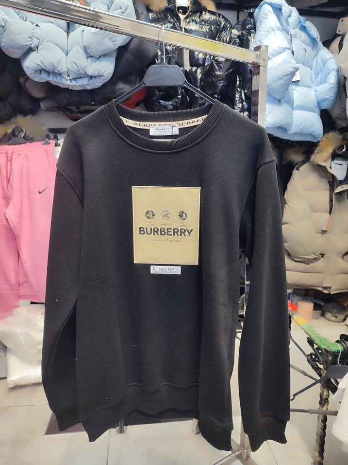 Burberry Siyah Baskılı Sweatshirt - Görsel 2