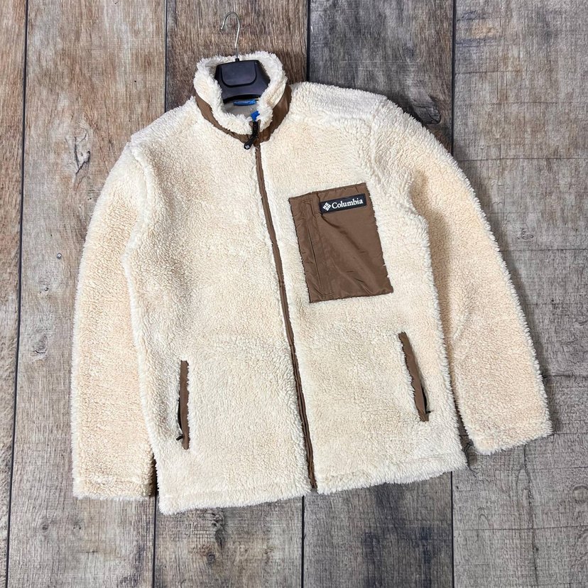 Columbia Kapüşonlu Kahverengi Erkek Polar - Görsel 2