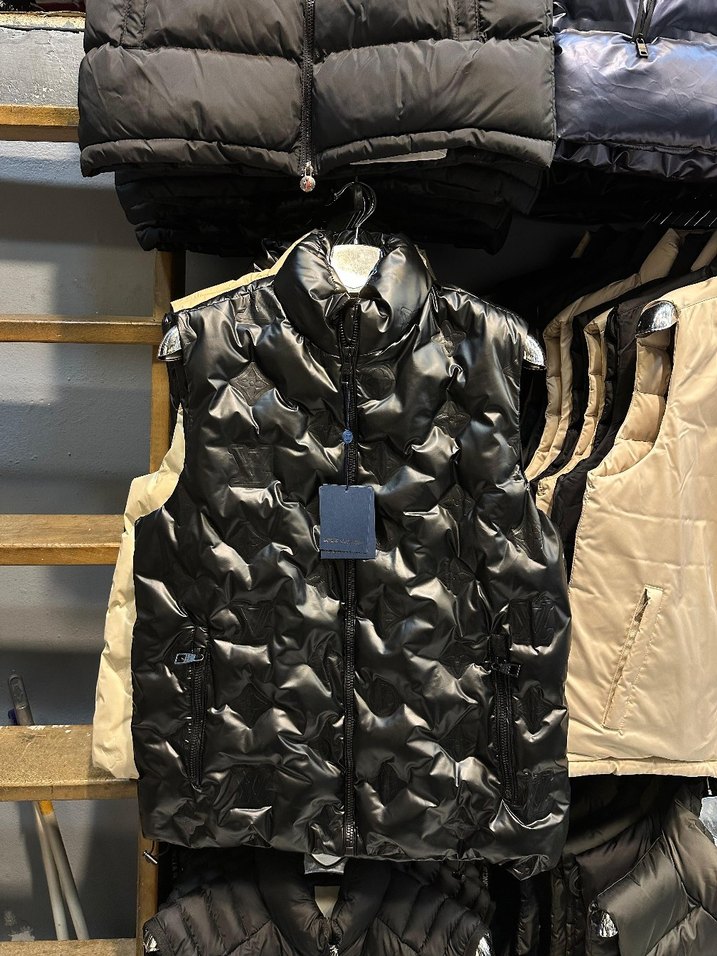 Erkek Beyaz Fermuarlı Yelek - Görsel 3