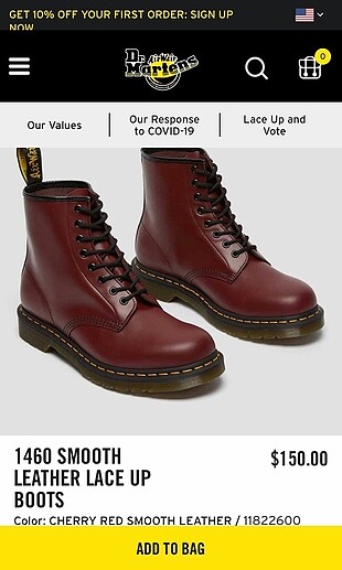 Dr. Martens Orjinal dr martens bot