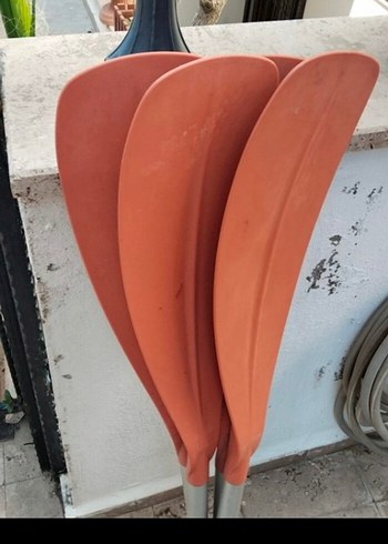 Turuncu Plastik Kano Kürekleri