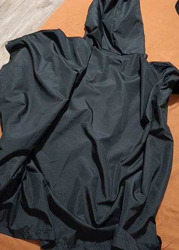 Siyah Bayan Midi Yağmurluk - Görsel 7