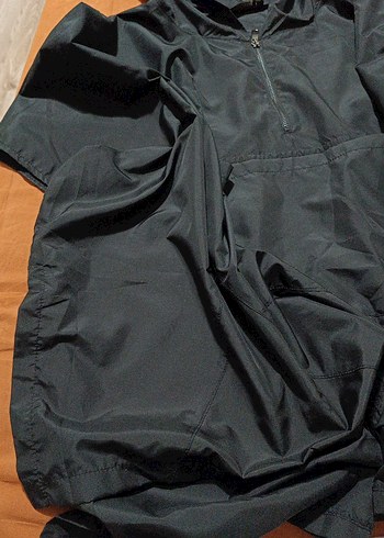 Siyah Bayan Midi Yağmurluk - Görsel 6