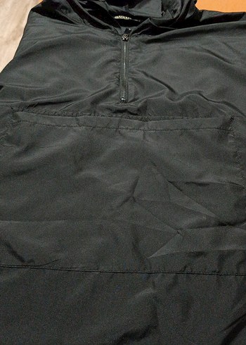 Siyah Bayan Midi Yağmurluk - Görsel 3