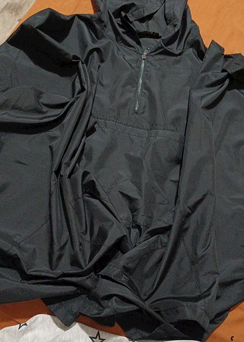 Siyah Bayan Midi Yağmurluk - Görsel 5