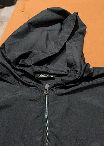 Siyah Bayan Midi Yağmurluk - Görsel 2